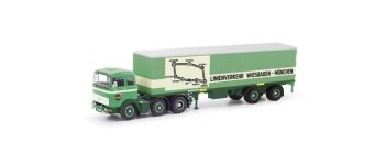 Herpa 87MBS026468 - H0 - Mercedes-Benz Koffer-Sattelzug LPS 2032 Stiehl